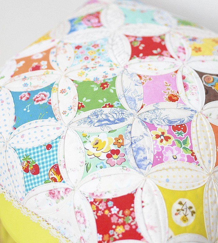 Cathedral Window Cushion 5