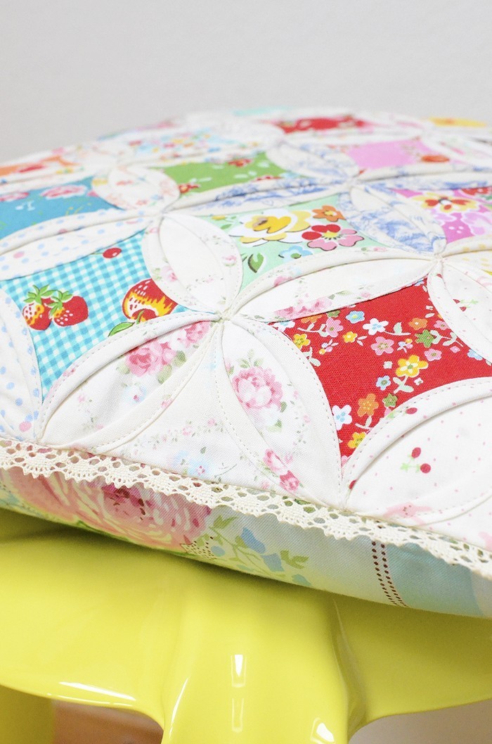 Cathedral Window Cushion 6