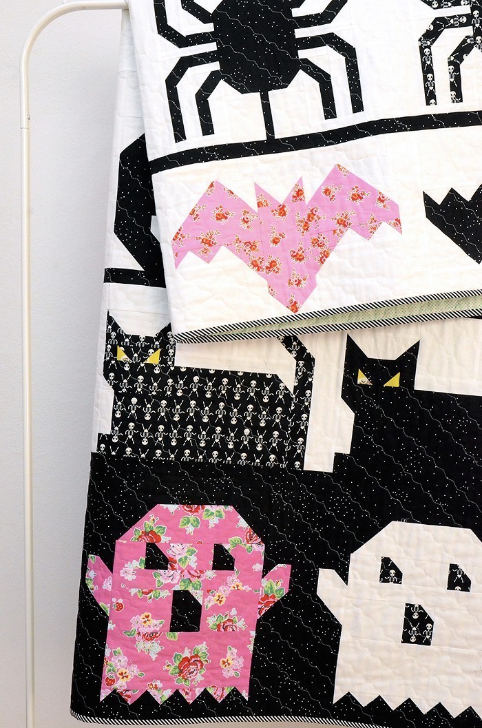  Creepy Critters Halloween Quilt Pattern