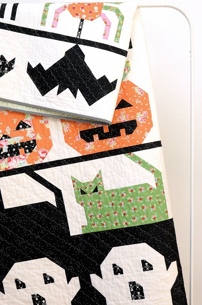  Creepy Critters Halloween Quilt Pattern