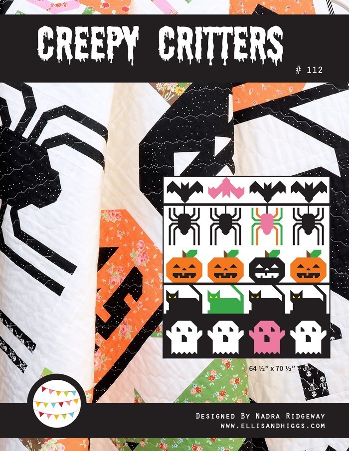 Creepy Critters Halloween Quilt Pattern