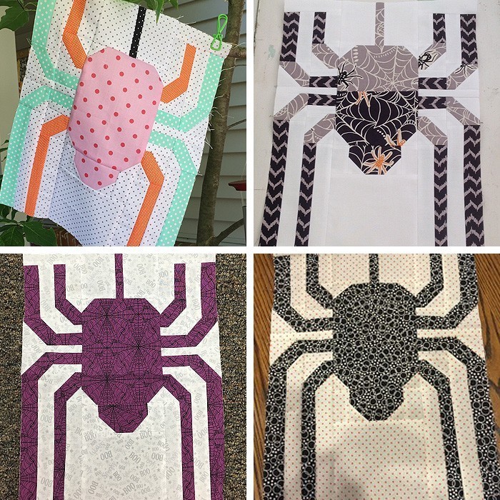  Creepy Critters Halloween Quilt Pattern