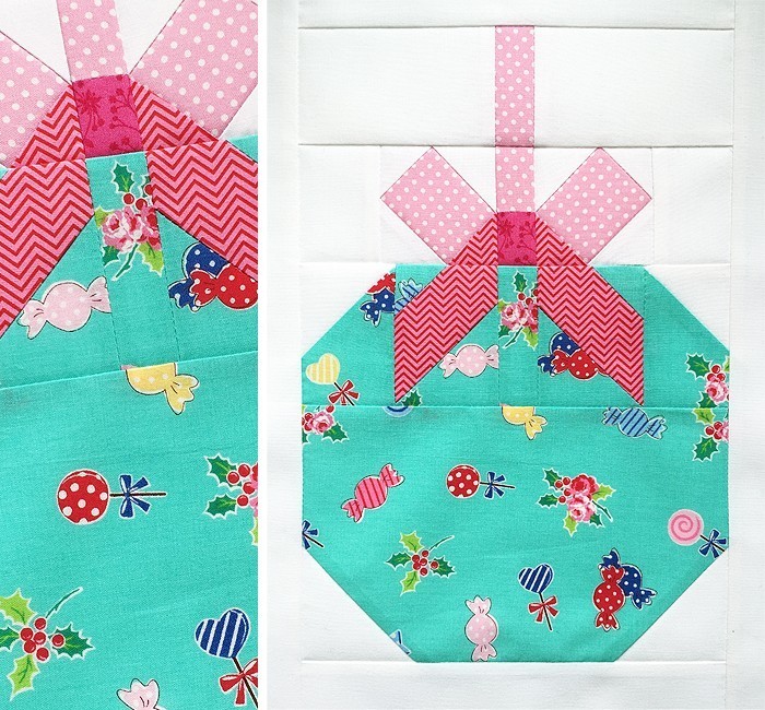 Christmas Ornament Quilt Pattern by Nadra Ridgeway of ellis & higgs