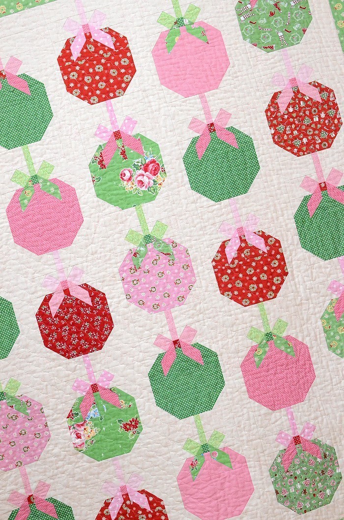 Glorious Christmas Quilt Pattern by Nadra Ridgeway of ellis & higgs