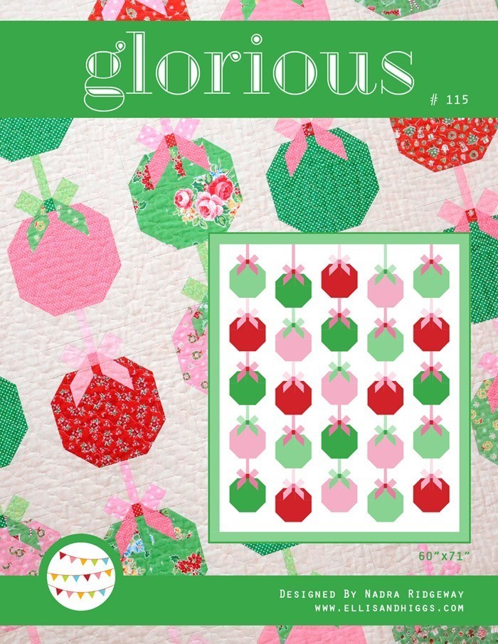 Christmas Ornament Quilt Pattern by Nadra Ridgeway of ellis & higgs
