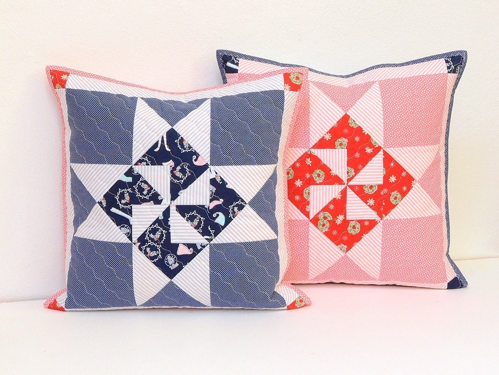 Bernina Tutorial: Patchwork-Stern Kissen
