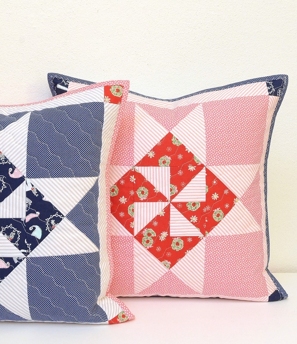 Bernina Tutorial: Patchwork-Stern Kissen