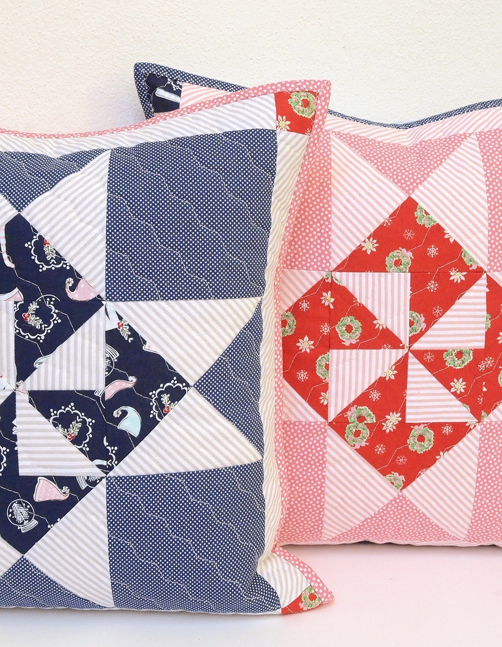 Bernina Tutorial: Patchwork-Stern Kissen