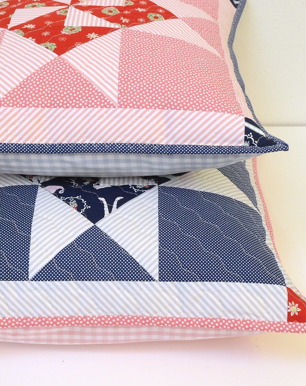 Bernina Tutorial: Patchwork-Stern Kissen