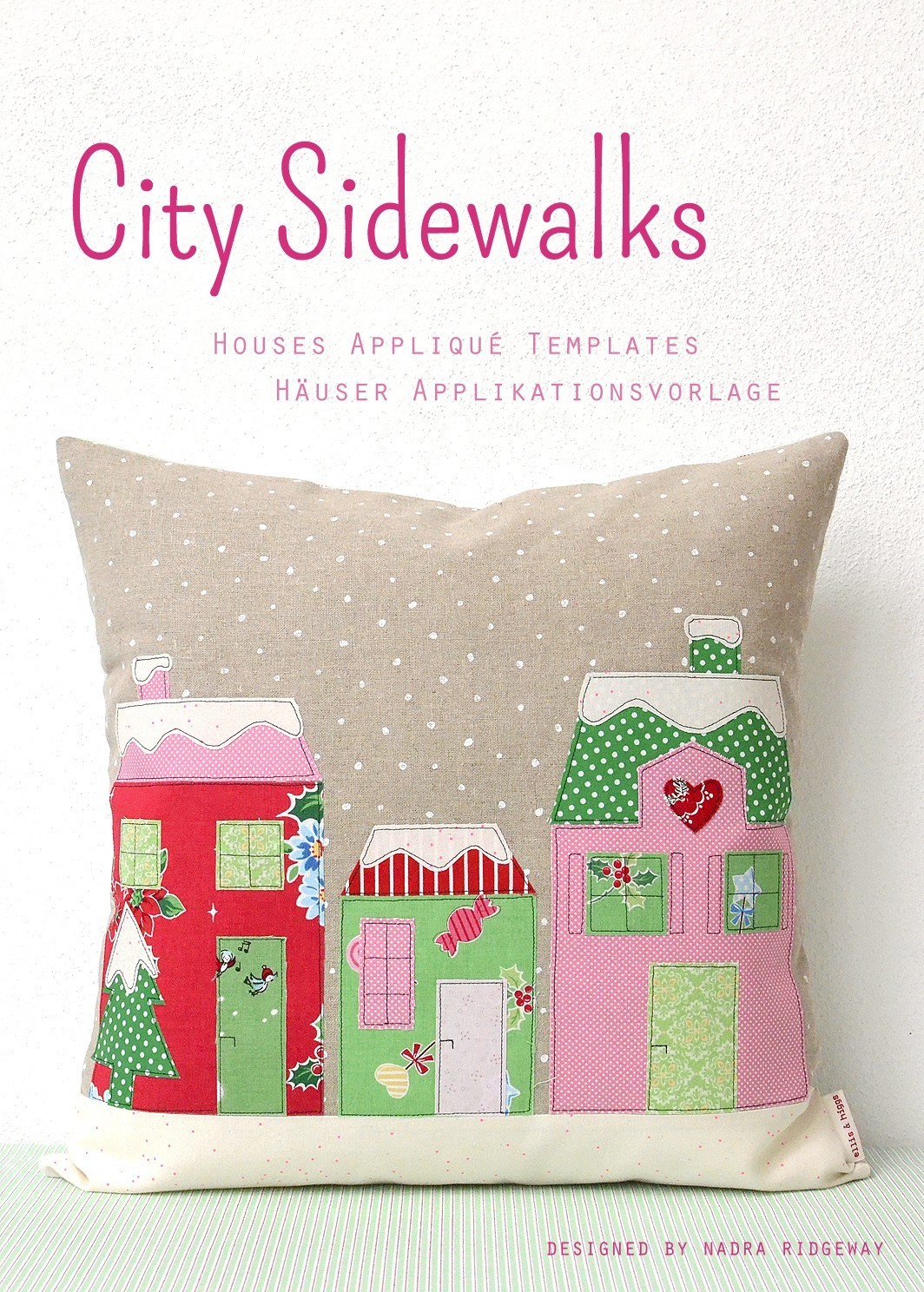 Christmas Applique Templates / Weihnchts Applikationsvoprlagen by Nadra Ridgeway of ellis & higgs