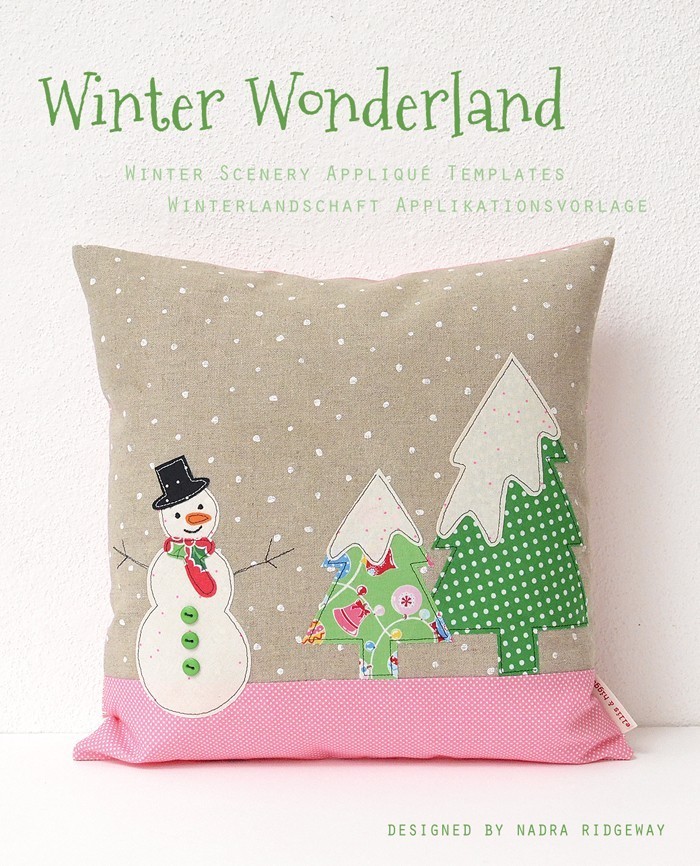 Christmas Applique Templates / Weihnchts Applikationsvoprlagen by Nadra Ridgeway of ellis & higgs