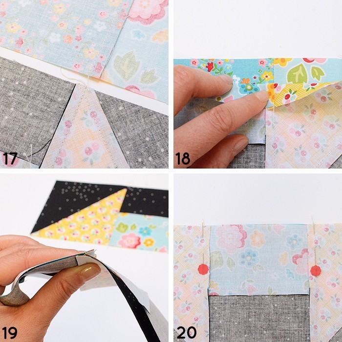 6 Koepfe 12 Bloecke Februar Block Churn Dash - Nadra Ridgeway von ellisandhiggs