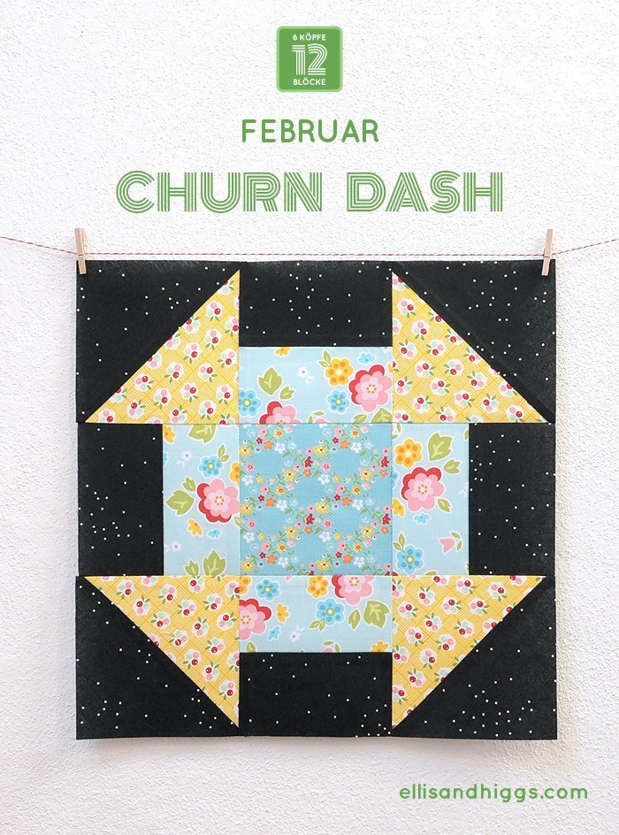 6 Koepfe 12 Bloecke Februar Block Churn Dash - Nadra Ridgeway von ellisandhiggs