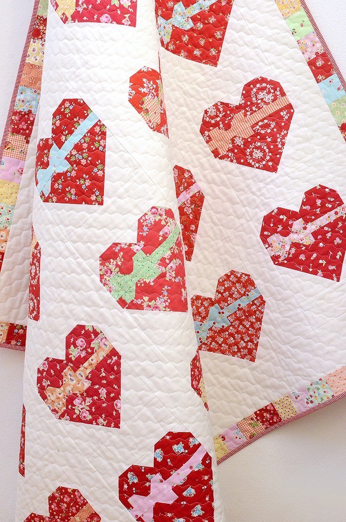 Sweetheart Quilt Pattern by Nadra Ridgeway of ellis & higgs