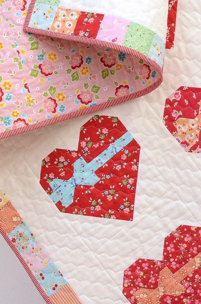 Sweetheart Quilt Pattern by Nadra Ridgeway of ellis & higgs