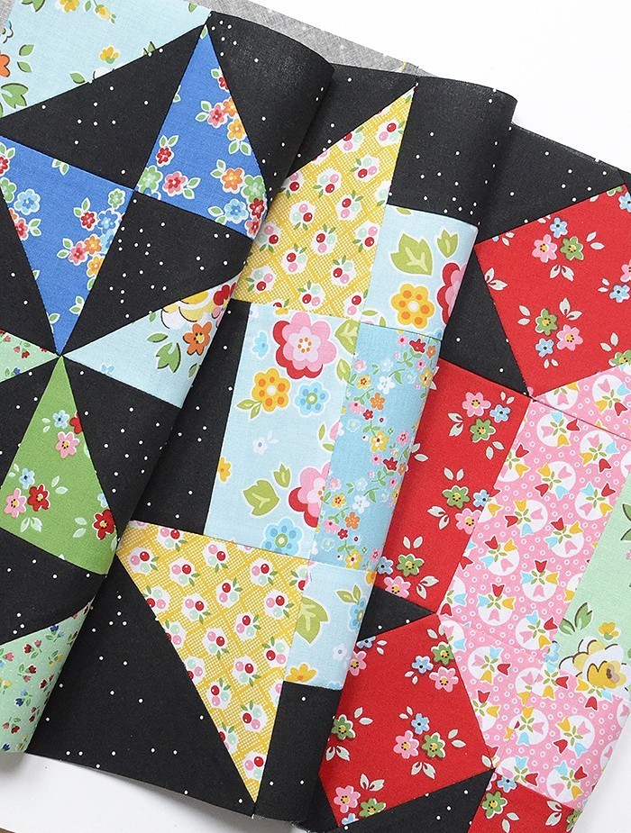 6 Koepfe 12 Bloecke März Block Broken Dishes - Nadra Ridgeway von ellisandhiggs