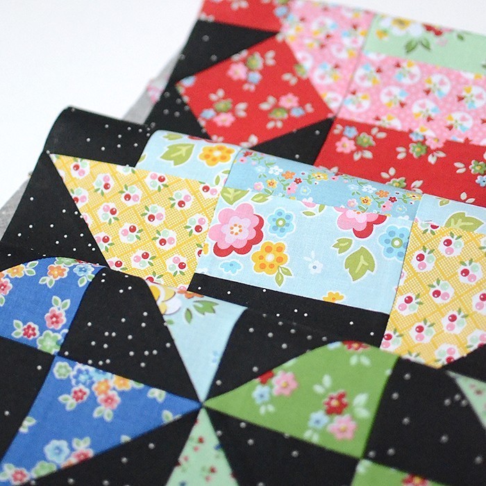 6 Koepfe 12 Bloecke März Block Broken Dishes - Nadra Ridgeway von ellisandhiggs