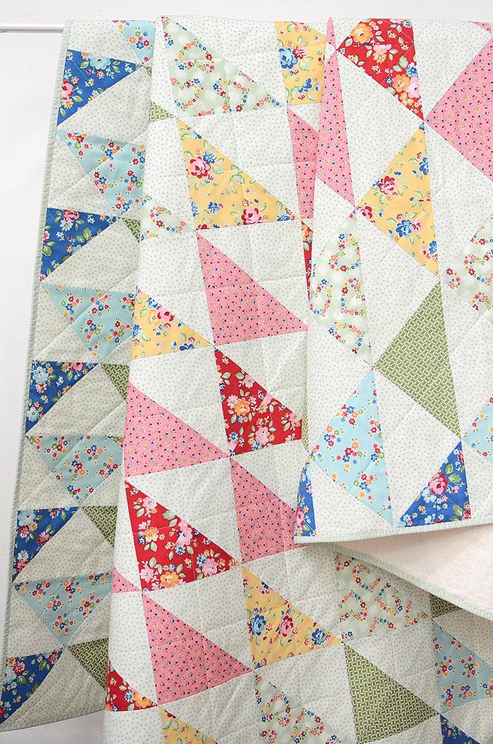 New Quilt Patterns: Rainbow Geese Pattern by Nadra Ridgeway of ellis & higgs