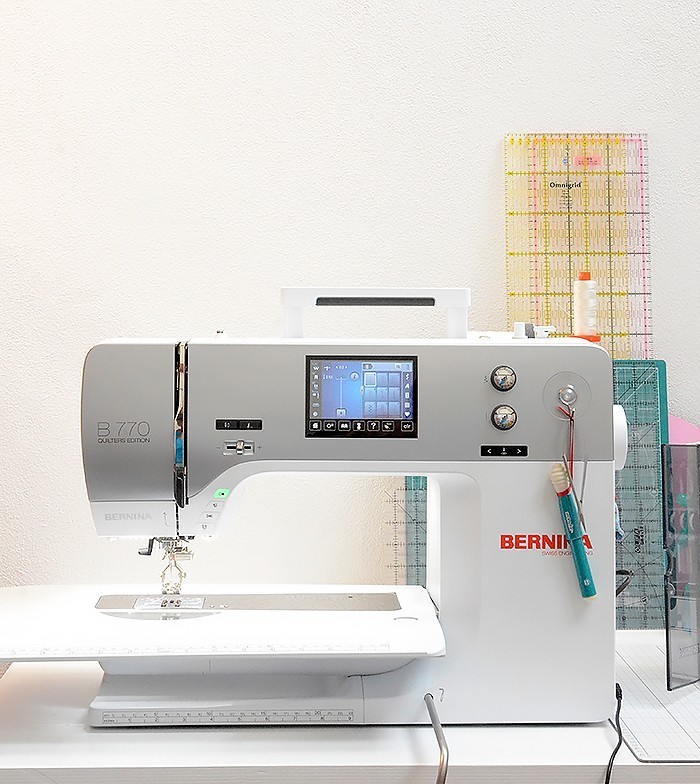 Meine neue Nähmaschine - die Bernina 770 QE von Nadra Ridgeway von ellis & higgs