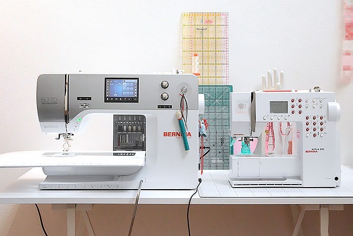 Meine neue Nähmaschine - die Bernina 770 QE von Nadra Ridgeway von ellis & higgs