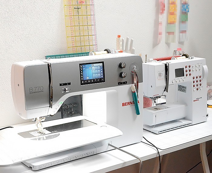 Meine neue Nähmaschine - die Bernina 770 QE von Nadra Ridgeway von ellis & higgs