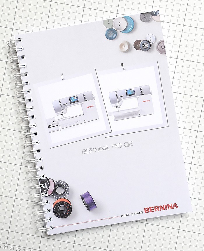 Meine neue Nähmaschine - die Bernina 770 QE von Nadra Ridgeway von ellis & higgs