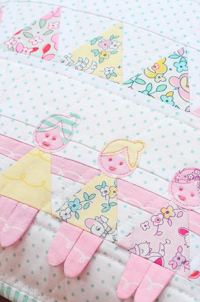 This cute pillow is my project for the Dolly Book Tour - Ndra Ridgeway of ellis & higgs