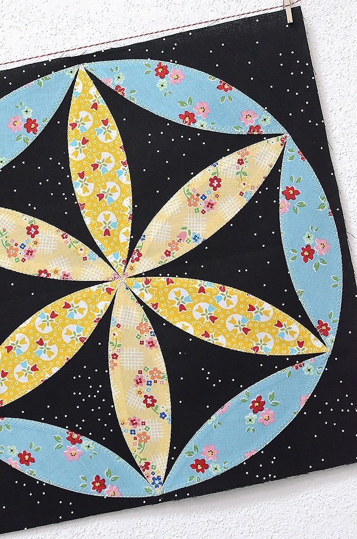 6 Koepfe 12 Bloecke Oktober Block Joseph's Coat von Nadra Ridgeway von ellis & higgs