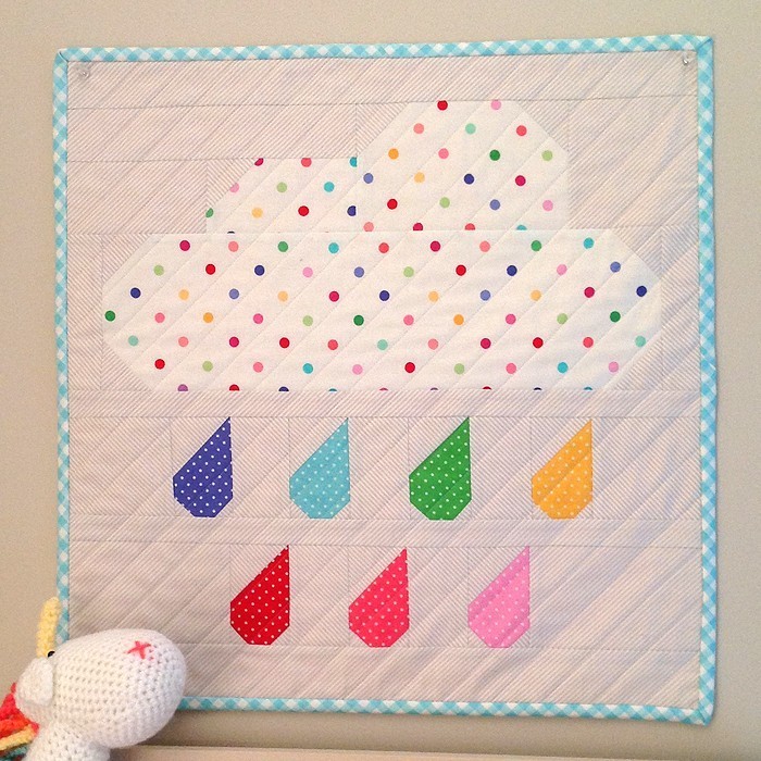 Rainy Days Mini Quilt - Lisa