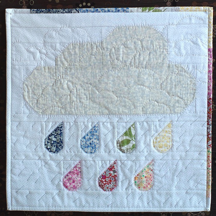 Rainy Days Mini Quilt - Sarai