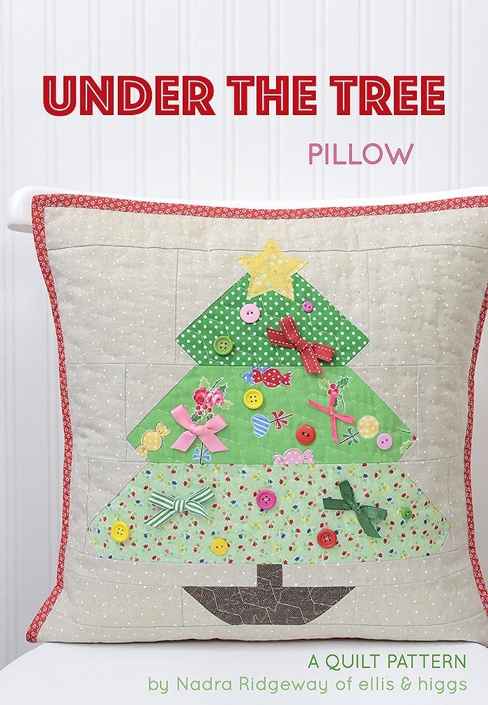 Under the Tree Quilted Pillow by Nadra Ridgeway of ellis & higgs