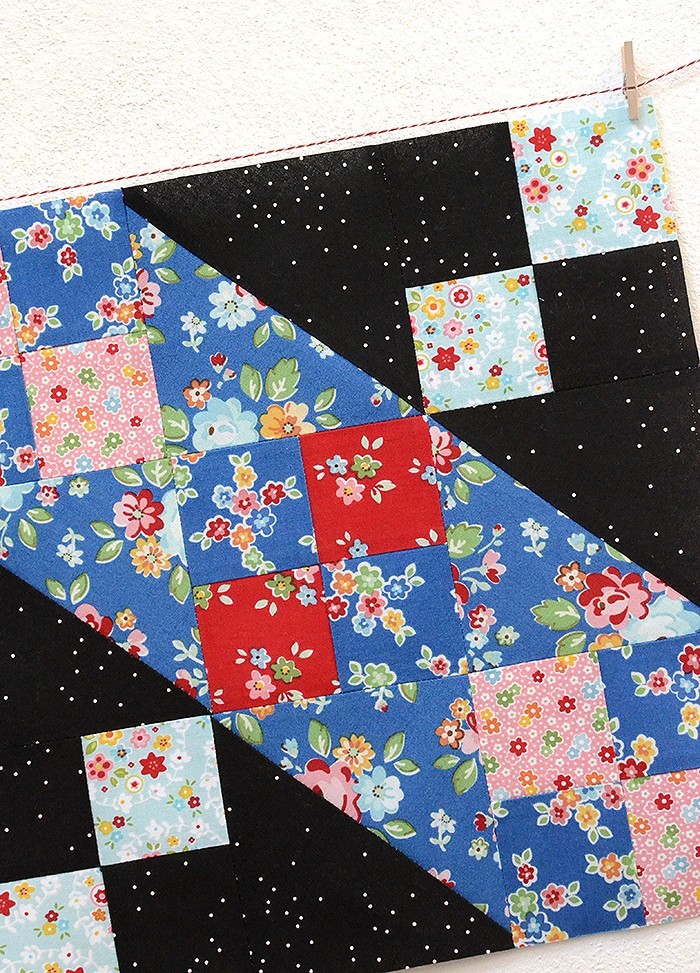 6 Koepfe 12 Bloecke November Block Joseph's Coat von Nadra Ridgeway von ellis & higgs