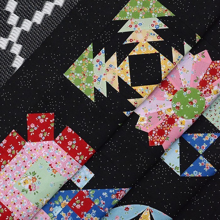 6 Koepfe 12 Bloecke November Block Joseph's Coat von Nadra Ridgeway von ellis & higgs