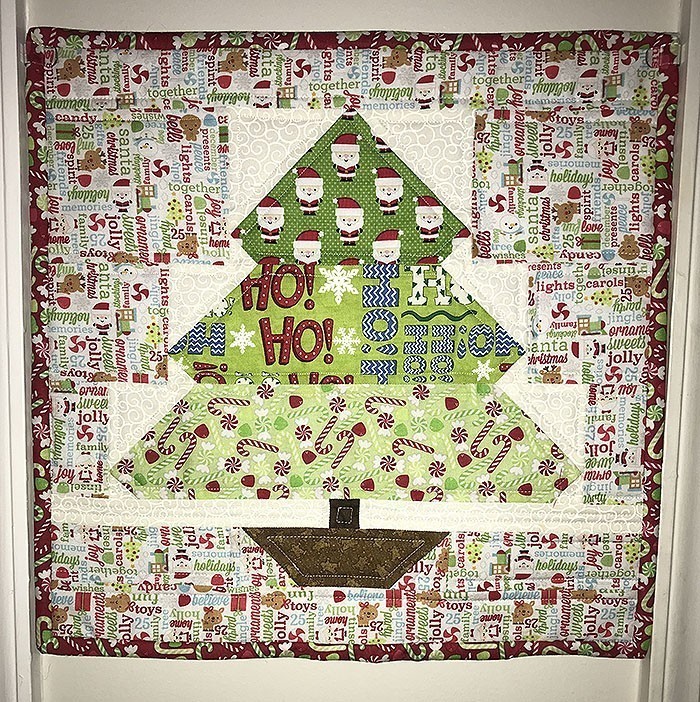 Under the Tree Quilted Pillow by Nadra Ridgeway of ellis & higgs