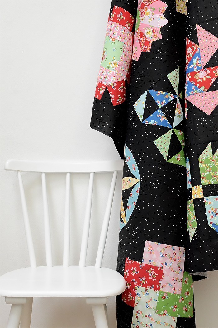 6 Koepfe 12 Bloecke Quilt-Layout von Nadra Ridgeway von ellis & higgs