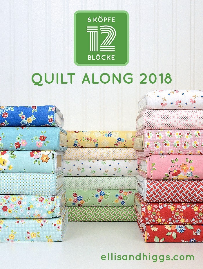 6 Köpfe 12 Blöcke Quilt-Along