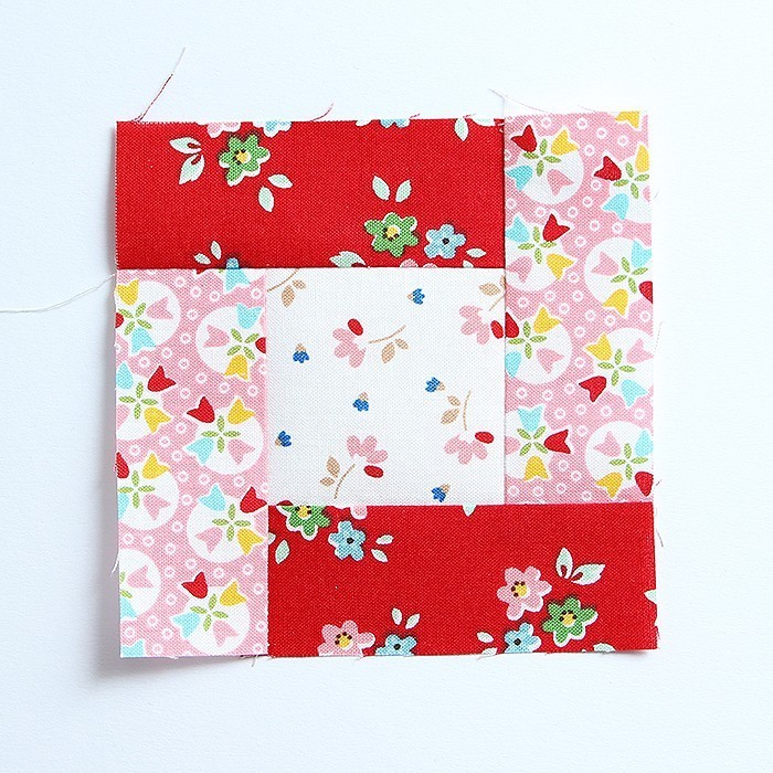 6 Köpfe 12 Blöcke - Februar Bright Hopes Quilt Block Tutorial von Nadra Ridgeway, ellis & higgs