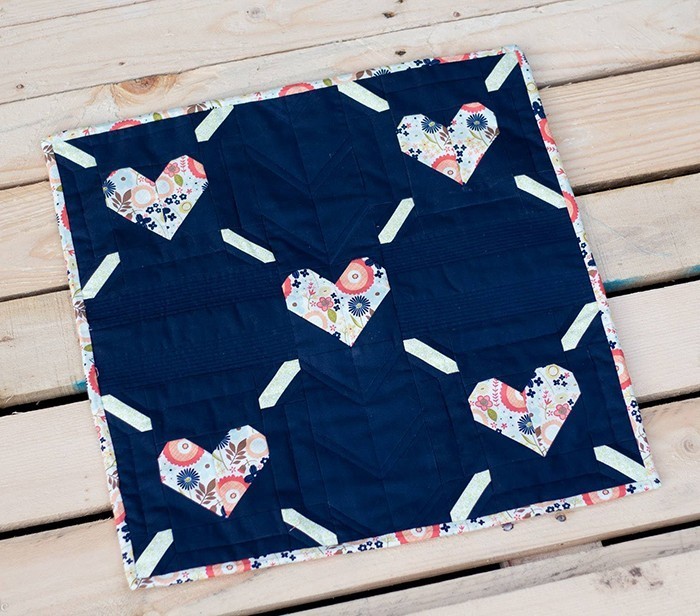 Love Is All Around - Valentine's Day Quilt Pattern by Nadra Ridgeway of ellis & higgs