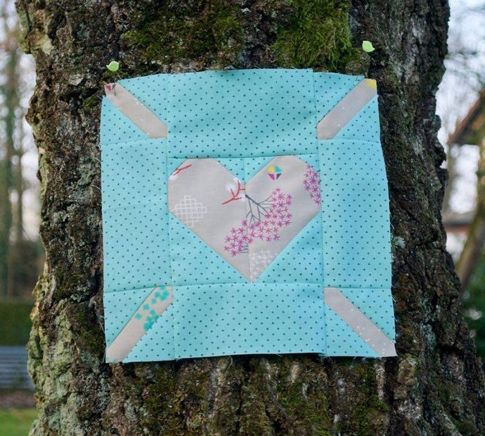 Love Is All Around - Valentine's Day Quilt Pattern by Nadra Ridgeway of ellis & higgs
