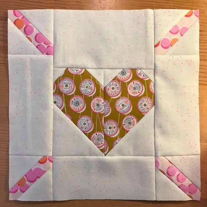 Love Is All Around - Valentine's Day Quilt Pattern by Nadra Ridgeway of ellis & higgs