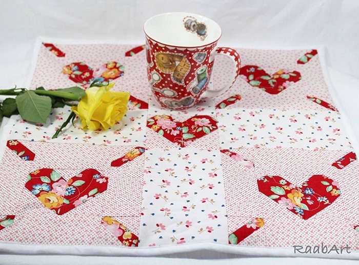 Love Is All Around - Valentine's Day Quilt Pattern by Nadra Ridgeway of ellis & higgs