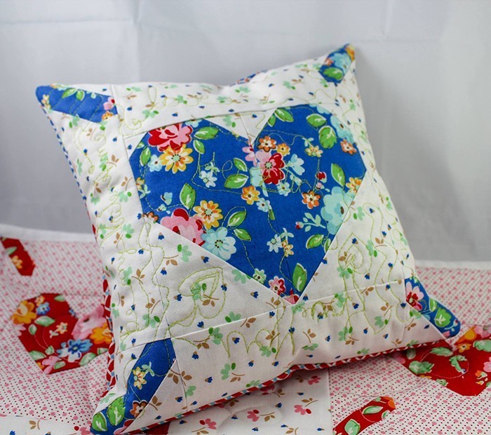 Love Is All Around - Valentine's Day Quilt Pattern by Nadra Ridgeway of ellis & higgs