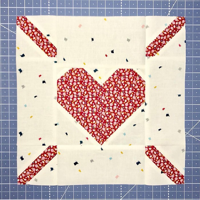 Love Is All Around - Valentine's Day Quilt Pattern by Nadra Ridgeway of ellis & higgs