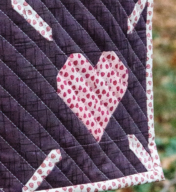 Love Is All Around - Valentine's Day Quilt Pattern by Nadra Ridgeway of ellis & higgs