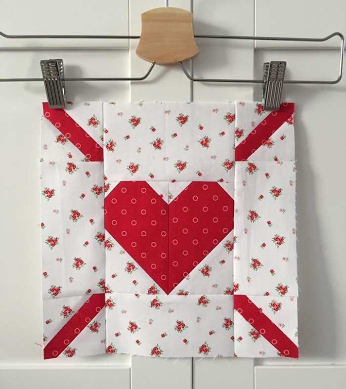 Love Is All Around - Valentine's Day Quilt Pattern by Nadra Ridgeway of ellis & higgs