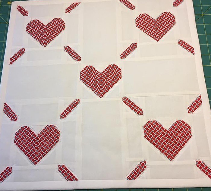 Love Is All Around - Valentine's Day Quilt Pattern by Nadra Ridgeway of ellis & higgs