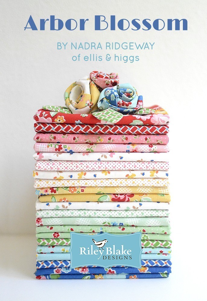Arbor Blossom Patchworkstoffe. Von Nadra Ridgeway, ellis & higgs für Riley Blake Designs