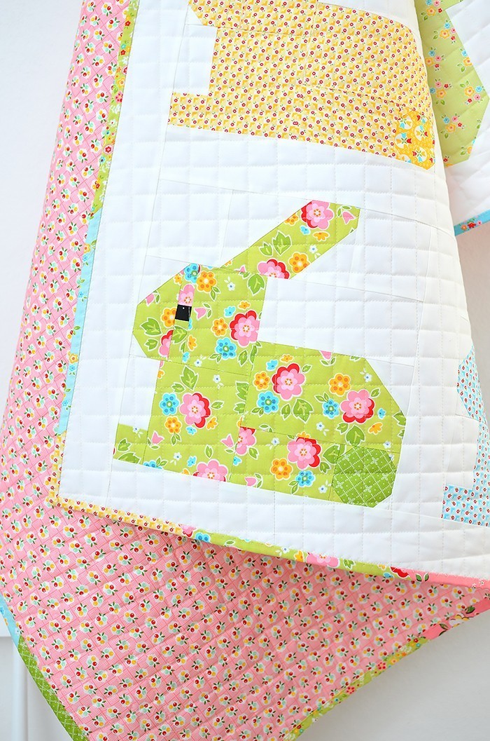 Hippity Hoppity Easter Bunny Quilt Pattern by Nadra Ridgeway of ellis & higgs