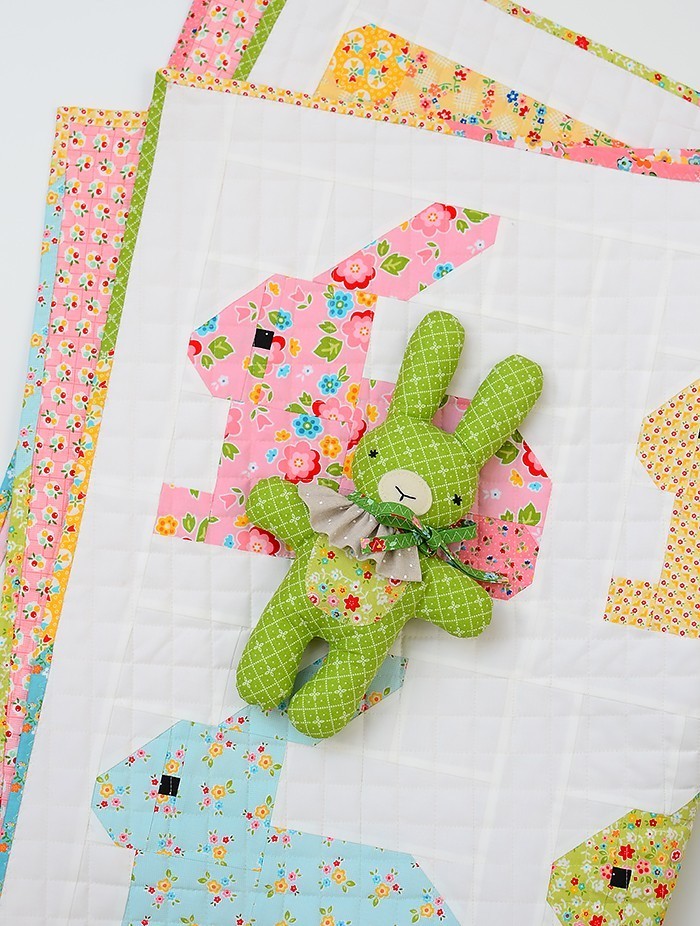 Hippity Hoppity Easter Bunny Quilt Pattern by Nadra Ridgeway of ellis & higgs