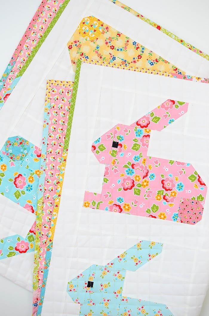 Hippity Hoppity Easter Bunny Quilt Pattern by Nadra Ridgeway of ellis & higgs